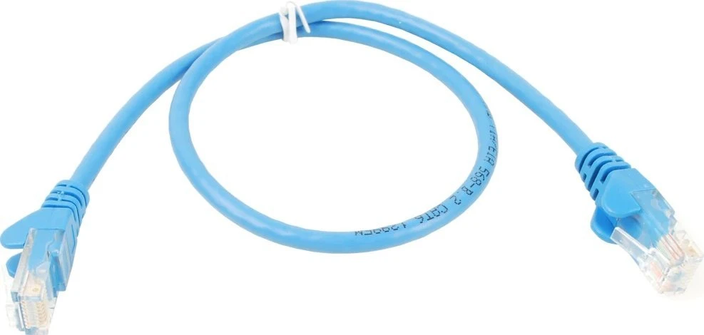 „PremiumCord“ „PremiumCord Patch“ kabelis UTP RJ45-RJ45 CAT6 5m modrá