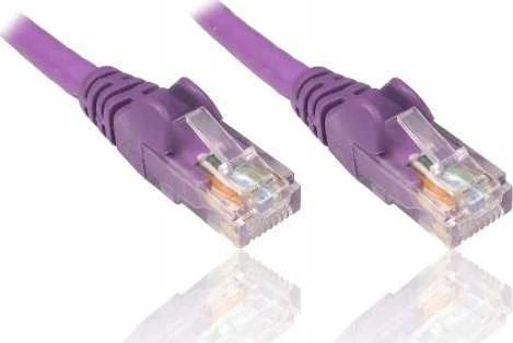 PremiumCord PREMIUMCORD Patch kabelis UTP RJ45-RJ45 CAT5e 0,5 m purpurinis