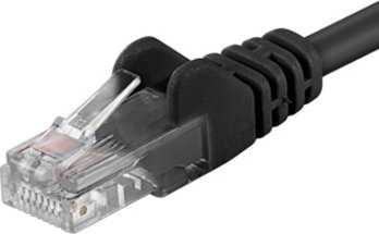 PremiumCord PREMIUMCORD Patch UTP kabelis RJ45-RJ45 CAT5e 5m juodas