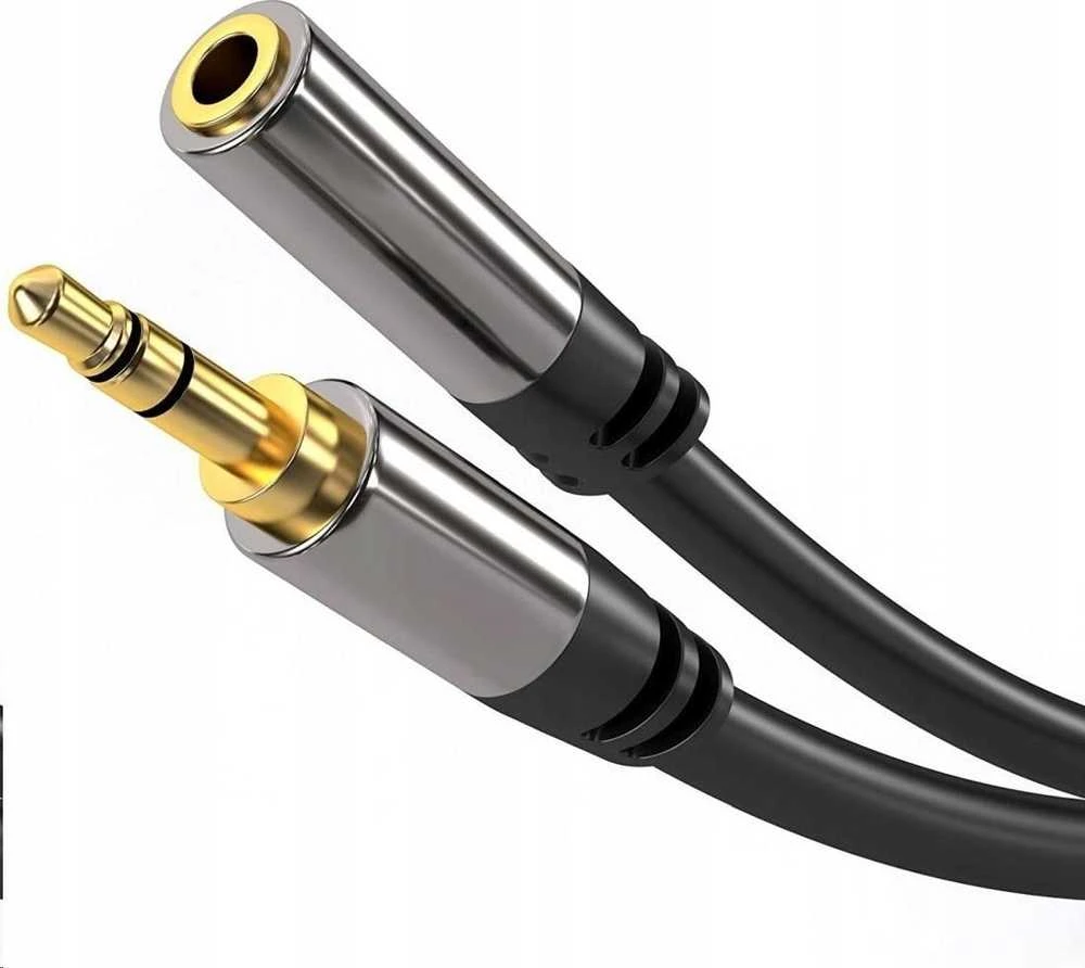 PREMIUMCORD prailginimo laidas, lizdas 3,5 mm - lizdas 3,5 mm M/F 5 m
