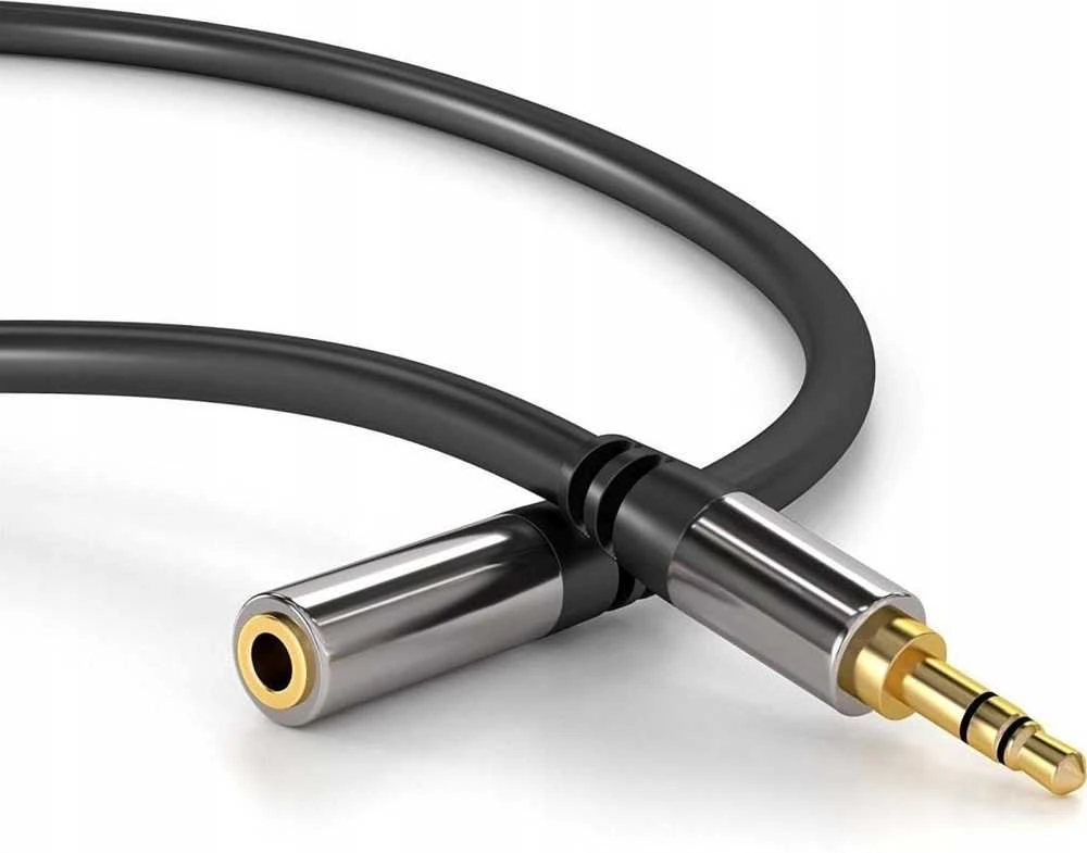 PremiumCord 3,5 mm garso ilgintuvas su metaliniais antgaliais