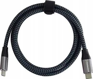 Kabelis USB PremiumCord USB-C - USB-C 0.5 m Juodas (ku31ct05)