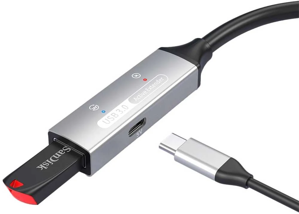 „PremiumCord PREMIUMCORD“ USB 3.2 kartotuvo ir prailginimo kabelis, kištukas-lizdas, 5 Gbps, aliuminis, 5 m