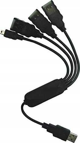 HUB USB PremiumCord PremiumCord USB2.0 HUB 4-portový Juodas cable