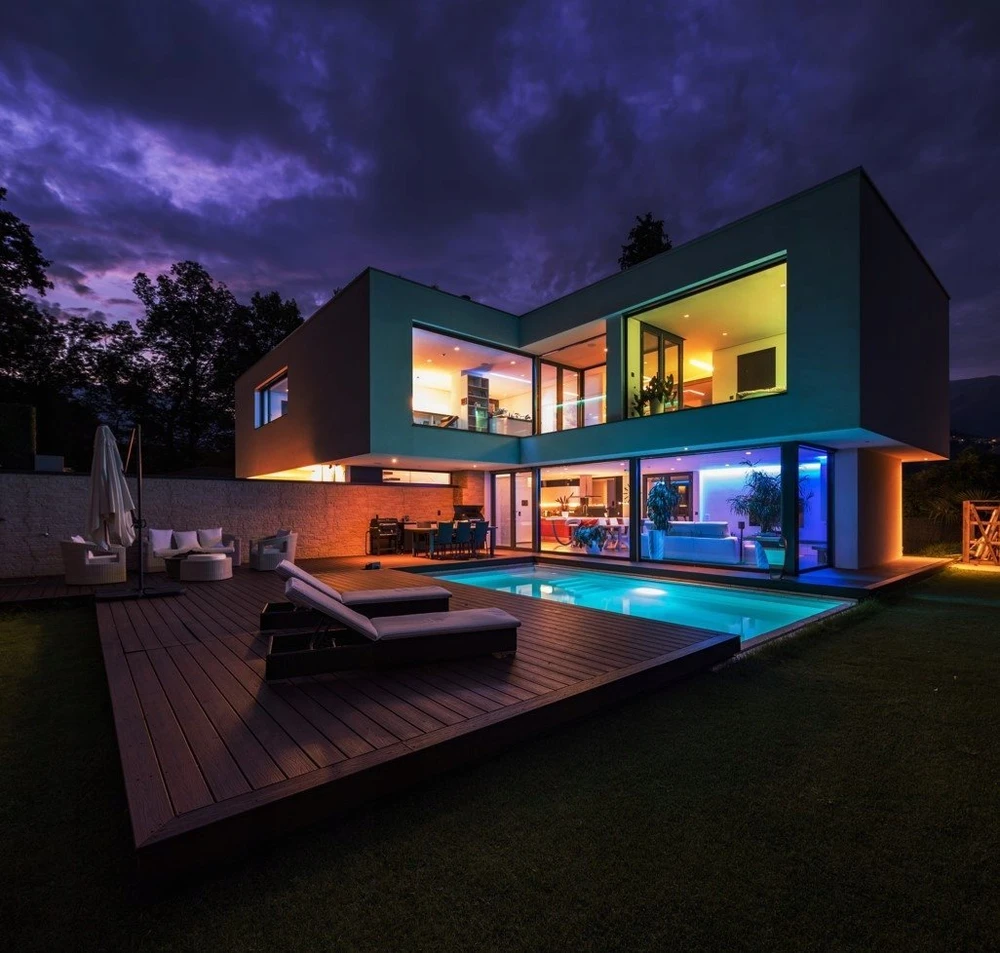 Prescot LED juostelė Prescot Premium E020-050-10-RGB+NW LED juostelė balta