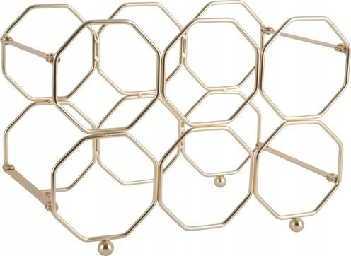 Present Time HONEYCOMB vyno lentyna, skirta 6 buteliams, 31 x 22 x 16,5 cm
