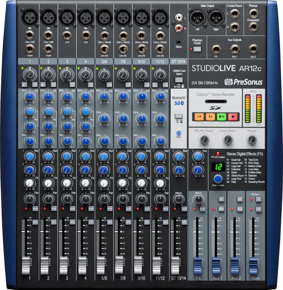 Garso pultas Presonus StudioLive AR12c