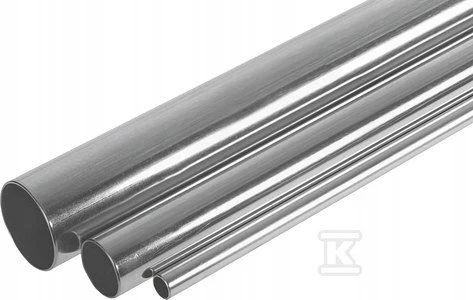 Plieninis cinkuotas presuojamas vamzdis KAN-therm 22x1,5, 6m