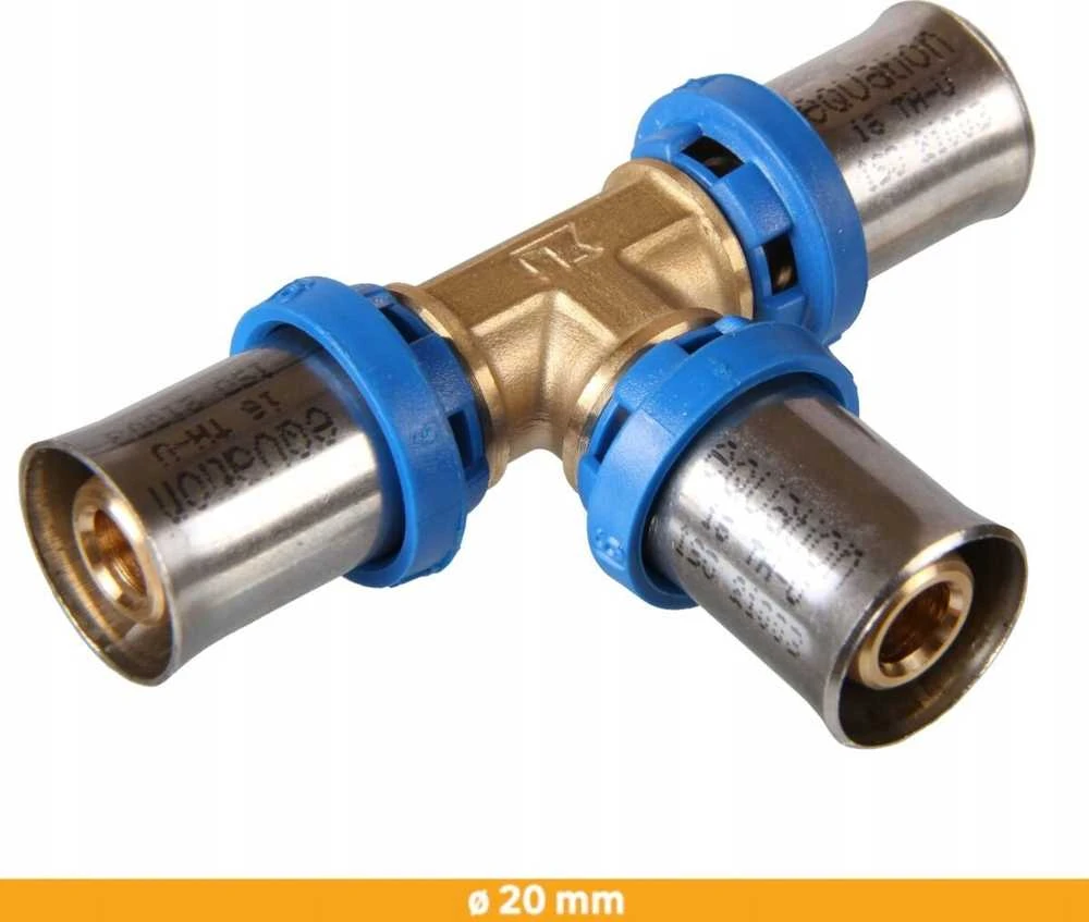 SIGMA LI presuotas T formos elementas, raudonas - 20x16x16 Premium