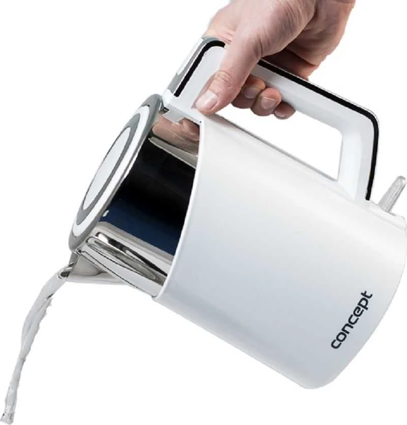 Concept RK3170 electric virdulys 1.7 L 2200 W Nerūdijantis plienas, Baltas