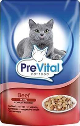 Kačių Maistas - PREVITAL Jautiena Želė 100g