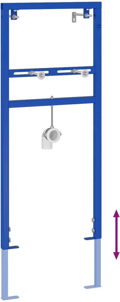 Sieninis laikiklis praustuvui Mėlyna 50 x 3 x 112 cm