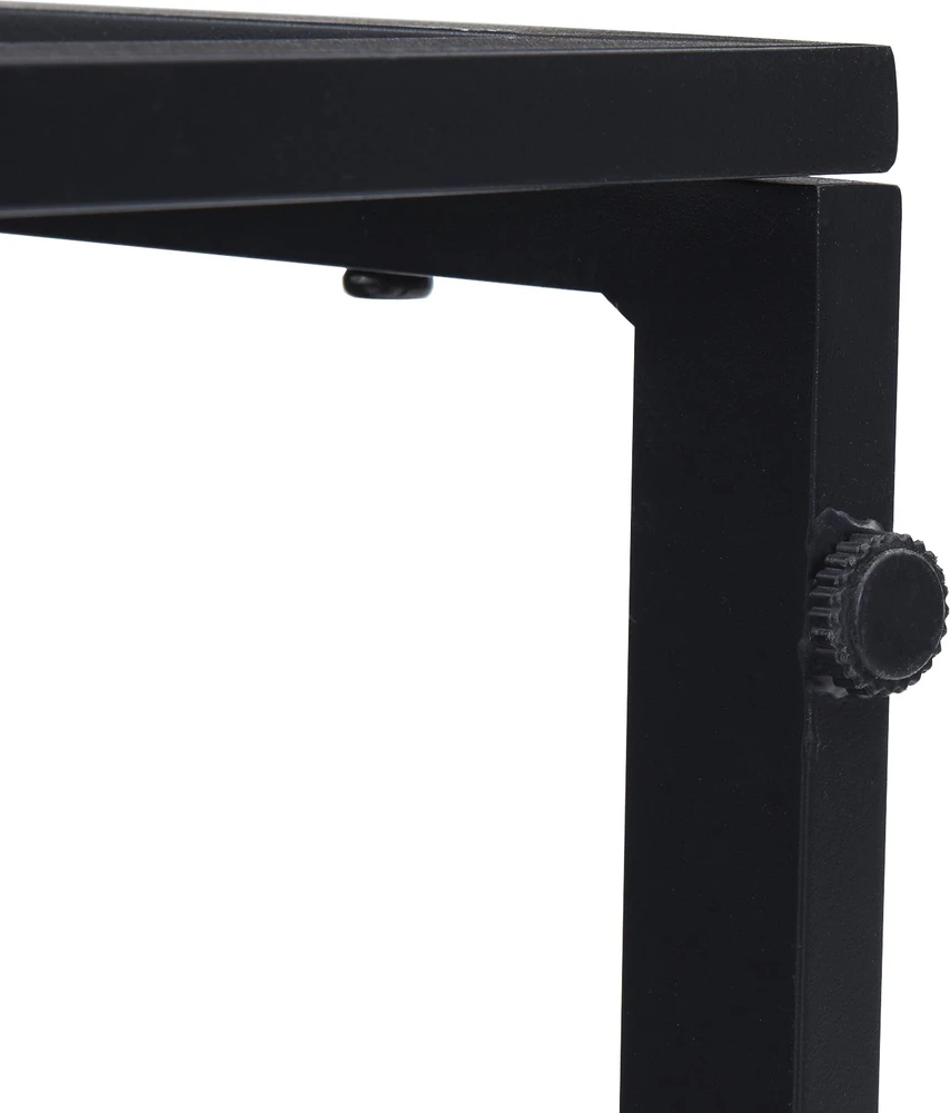 Lauko Baldai metalas Juoda 70 x 70 x 32 cm