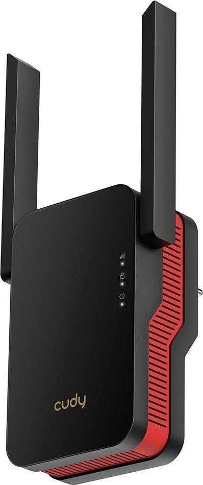 Wi-Fi Stiprintuvas - Cudy RE3000 2400-5000 MHz 574/2402 Mbit/s Raudonas/Juodas