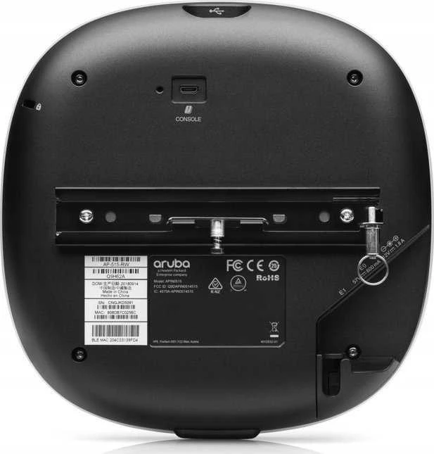 Maršrutizatorius Hewlett Packard (HP) HP1 HPE Aruba Networking AP-615-RW Dual Radio Tri Band 2×2 Wi-Fi 6E Int Antennas Campus AP 2400 Mbit/ai Balta Maitinimas per Eternetą (PoE)