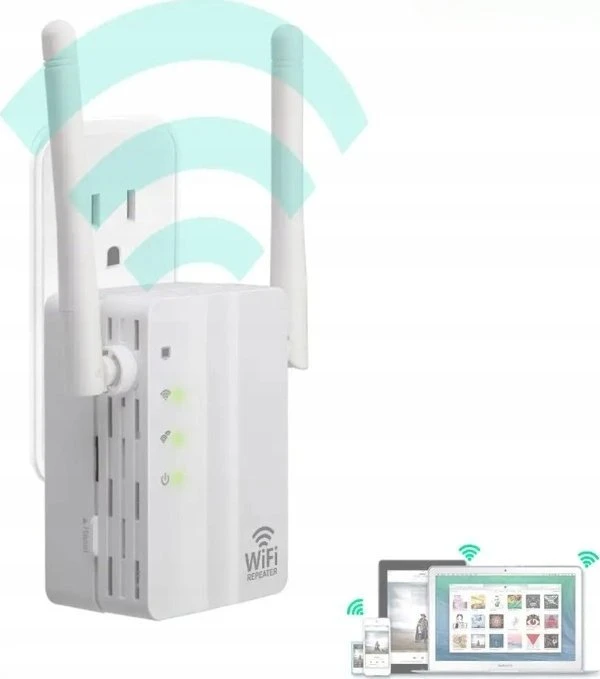 Maršrutizatorius Strong REPEATER300V2, Tinklo kartotuvas, 300 Mbit/s, „Wi-Fi“, Ethernet LAN jungtis, Balta