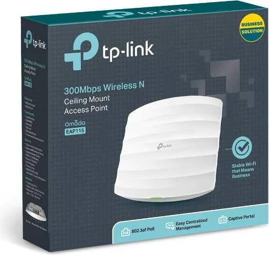 Maršrutizatorius PRIEIGOS TAŠKAS TL-EAP115 2.4 GHz TP-LINK