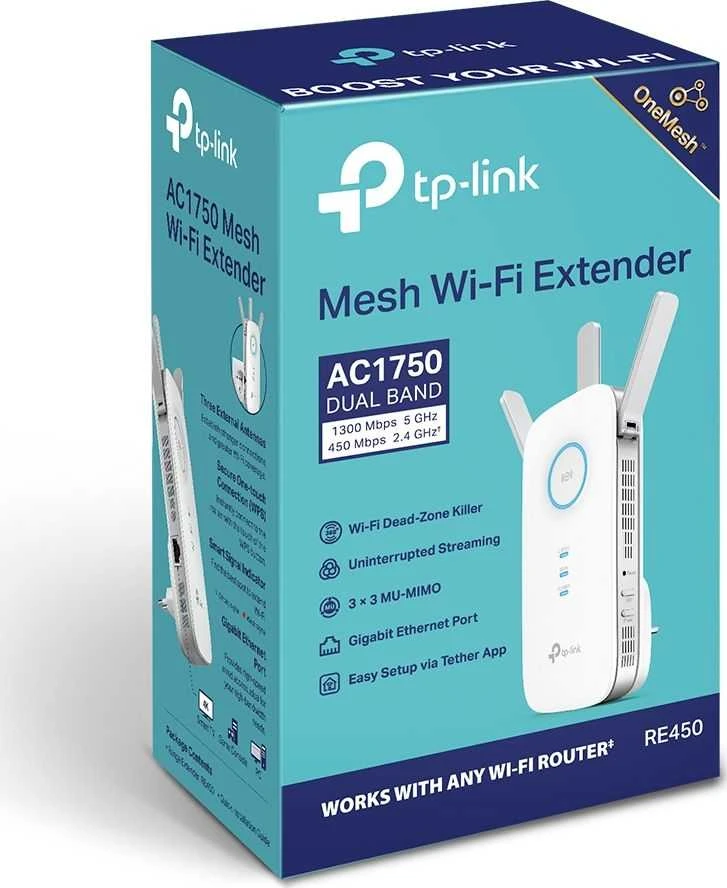 Maršrutizatorius Prieigos taškas TP-Link RE450
