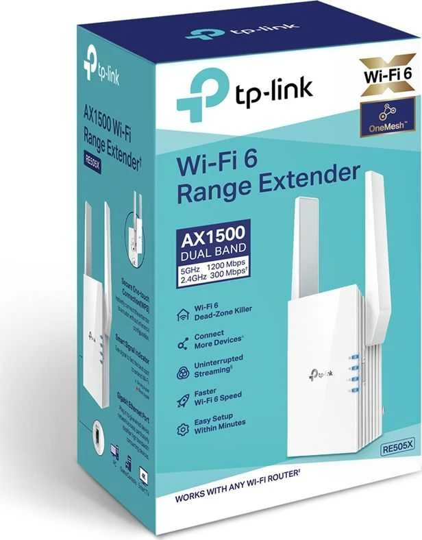 Maršrutizatorius Prieigos taškas TP-Link RE505X