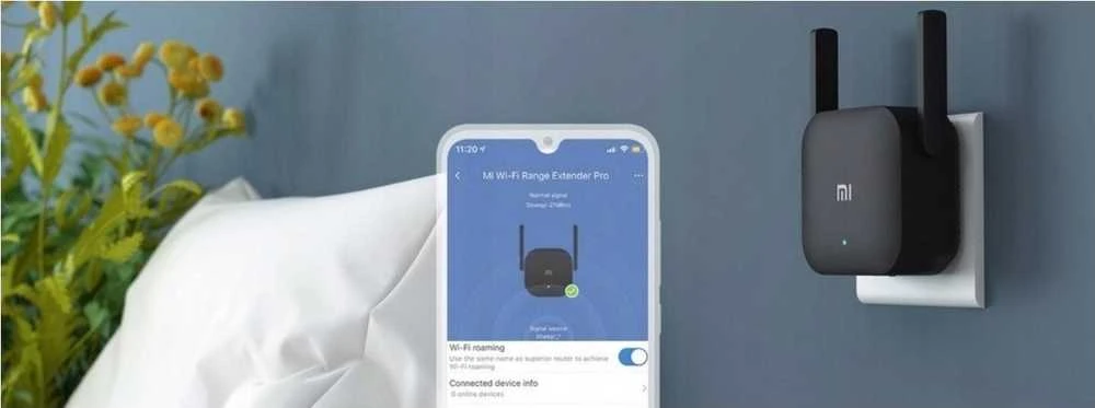 Signalo stiprintuvas Xiaomi Mi Wi-Fi Range Extender Pro