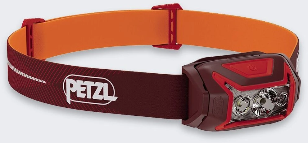 Petzl Actik Core E065AB02 raudona