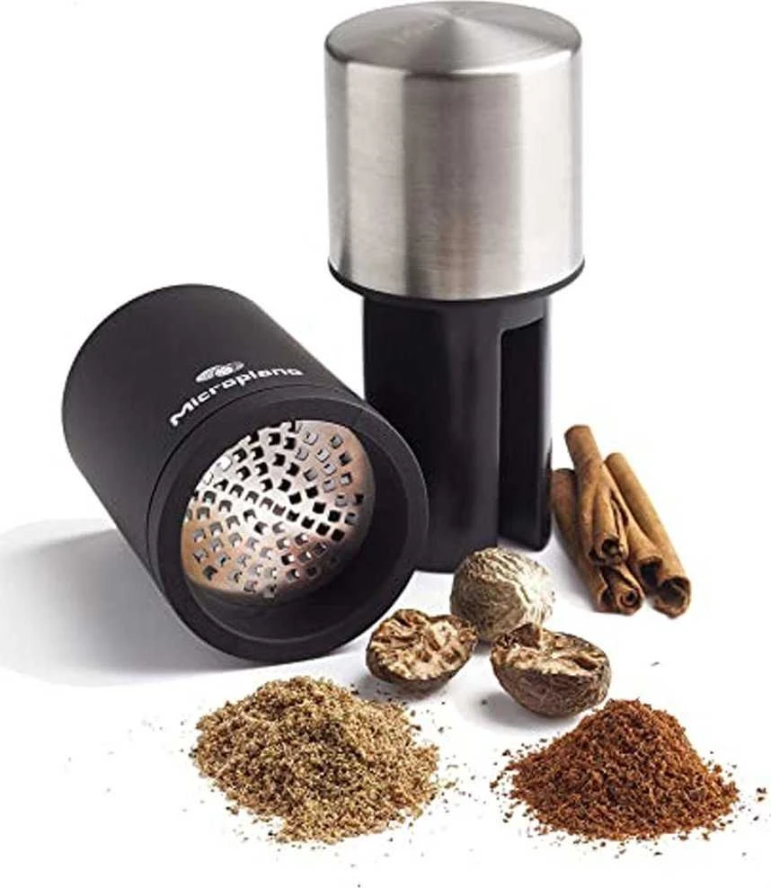 Microplane Spice grinder, juodas-steel, Specialty