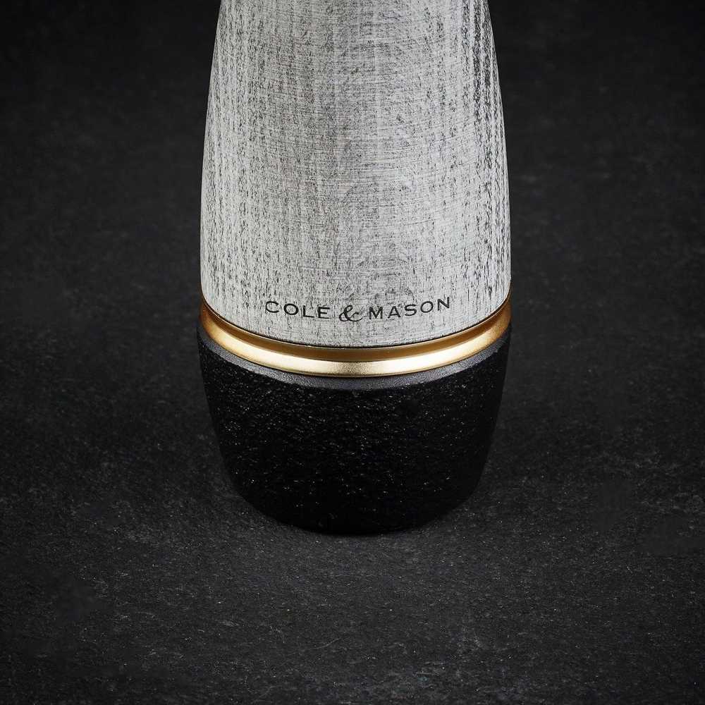 Prieskonių malūnėlis Cole & Mason Cole & Mason H322015, Juodas, Pilkas, Wood, Salt, 135 mm