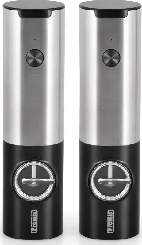 Cecotec PROMIS pipirų ir druskos malūnėlių rinkinys su stovu MP36X2