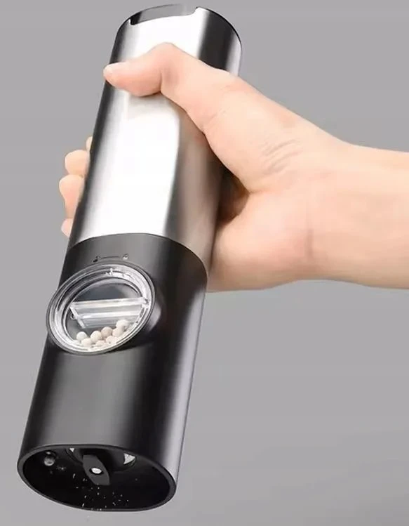 Cecotec PROMIS pipirų ir druskos malūnėlių rinkinys su stovu MP36X2