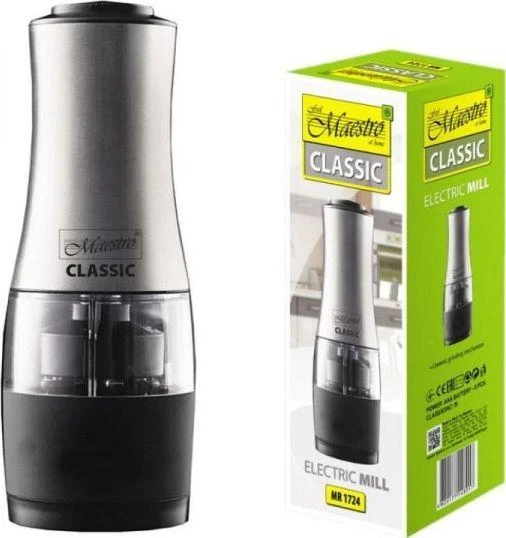 Elektrinis Malūnėlis - Maestro MR-1724 2-in-1 Pilka