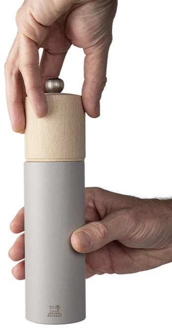 Prieskonių malūnėlis Peugeot BOREAL Z młynek do soli 21cm PEBBLE Pilkas