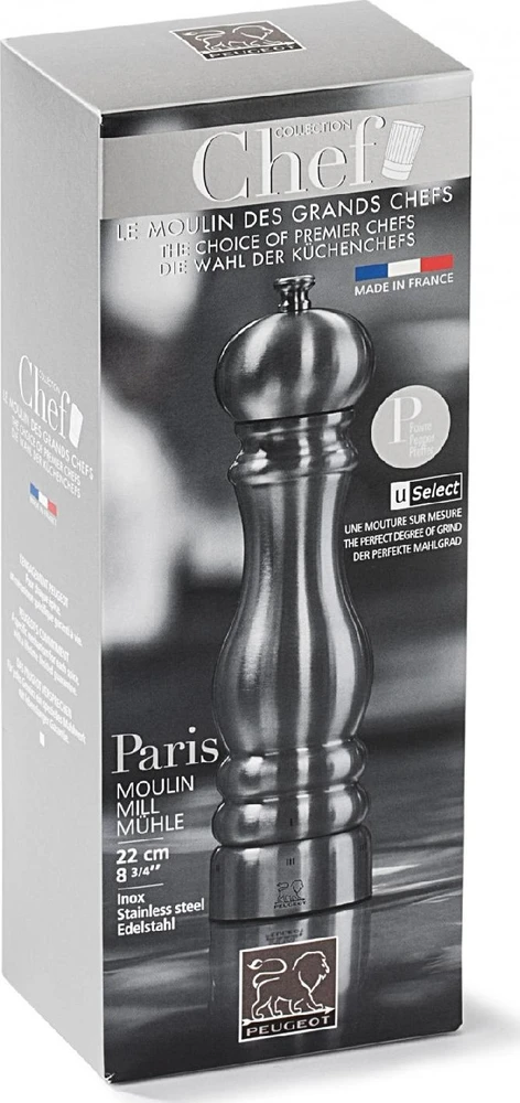 Peugeot Mill Pipirų malūnas Paris Chef 18/10