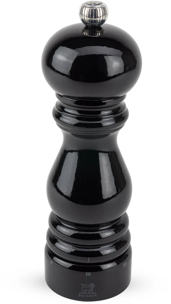 Prieskonių malūnėlis Peugeot PARIS Młynek do soli 18 cm, juoda lakier, u-select