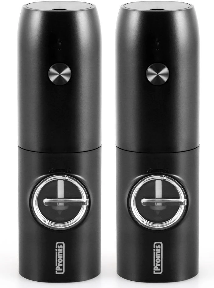 Cecotec PROMIS pipirų ir druskos malūnėlių rinkinys su stovu MP35X2