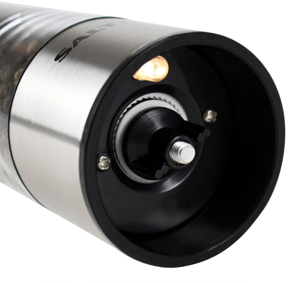 Prieskonių malūnėlis Salter 7522 SSTUR15 Stainless Steel Electric Salt &amp, Pepper Mills (T-MLX42484)