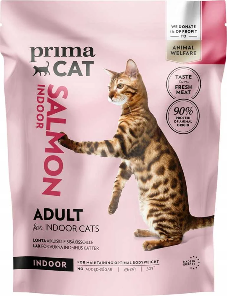 Sausas kačių maistas lašiša PRIMACAT, 1.4kg