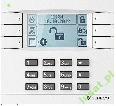 Genevo PRiMA LCD WH-WH LCD grafinis manipuliatorius