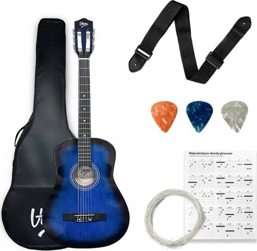VTO V-TONE CG One BB – klasikinė gitara 4/4, blueburst