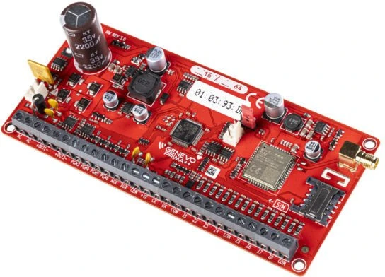 Genevo PRIMA16Q signalizacijos valdymo pultas su 16 zonų GSM/GPRS komunikatoriumi