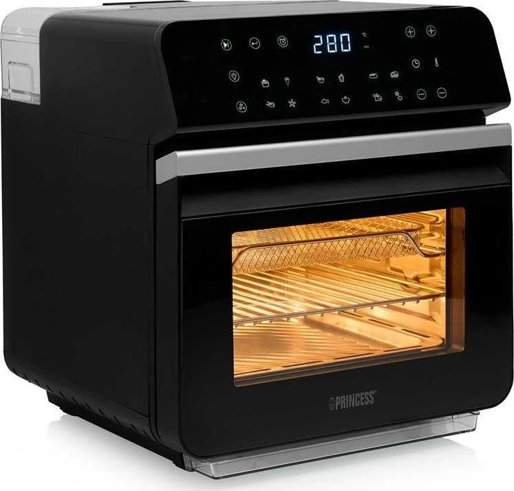 Gruzdintuvė Princess | Steam Airfryer Oven | 182085 | Power 1550 W | Juodas