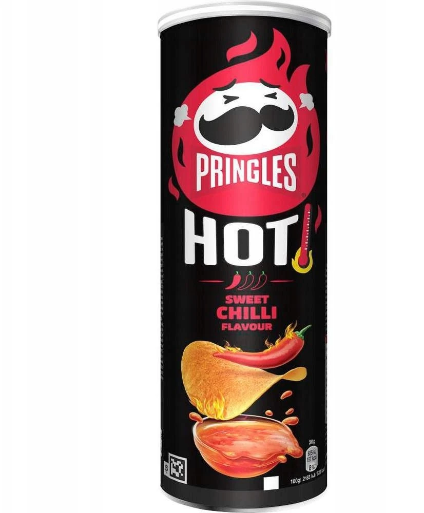 Pringles Chipsy aštrus Flammin' sūris 160g