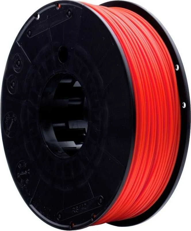 Neoninis raudonas PLA siulas 0.25kg riteje 1.75mm