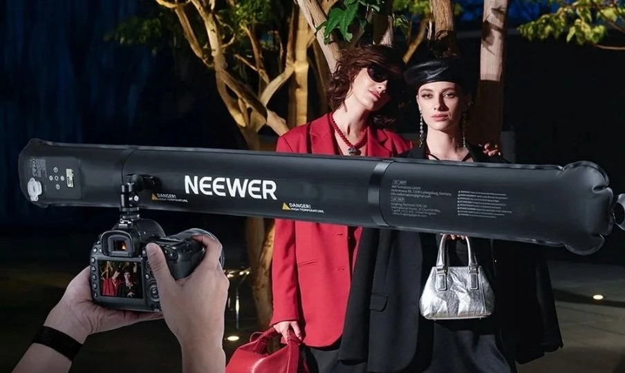 NEEWER LED šviesos lazda 90 cm, dvikolorė, 21 W, 2500 mAh, USB-C, GC21B