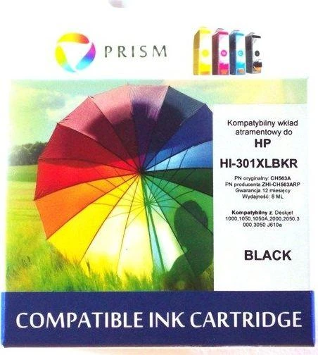 Prism rašalas suderinamas su HP no.301XL CH563EE Juodas Rem (ZHI-CH563ARP)
