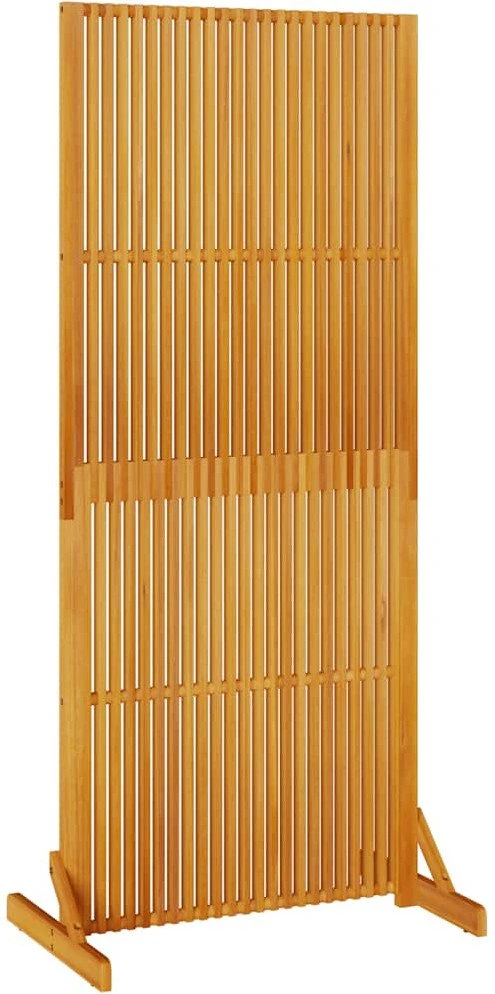 Privatumo užtvaras, viduje/lauke, 180,5 cm, akacijos medienos masyvas