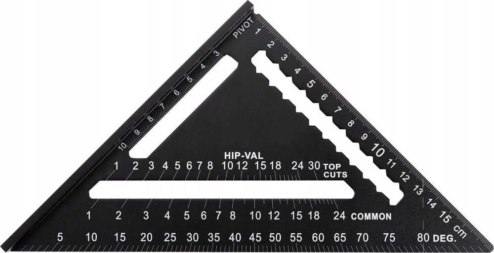 PRO KĄTOWNIK STOLARSKI ALUMINIOWY Z PODSTAWĄ 175 MM (1 SZT)
