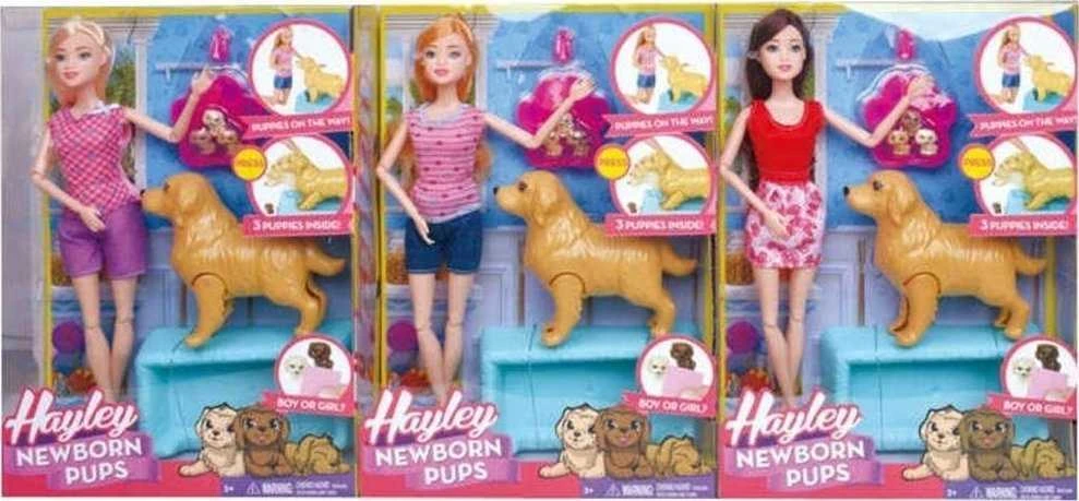 Pro Kids Doll su šunimi ir šuniukais