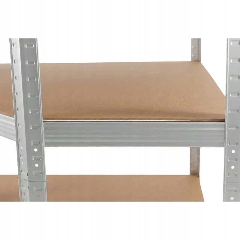 Regał Lentyna Kampinė metalinė presuojama lentyna, 5 vnt., 180x90x90x40x, 175 kg, cinkuota