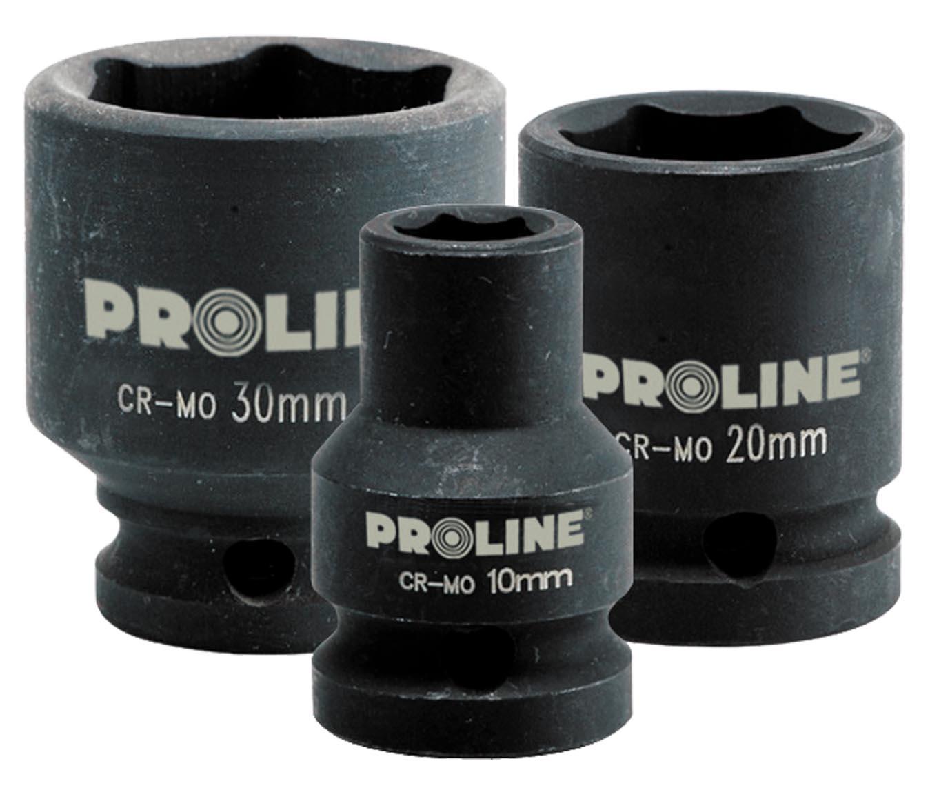 Nasadka Cr-Mo 1/2" 16 mm Proline šešiakampė smūginė galvutė