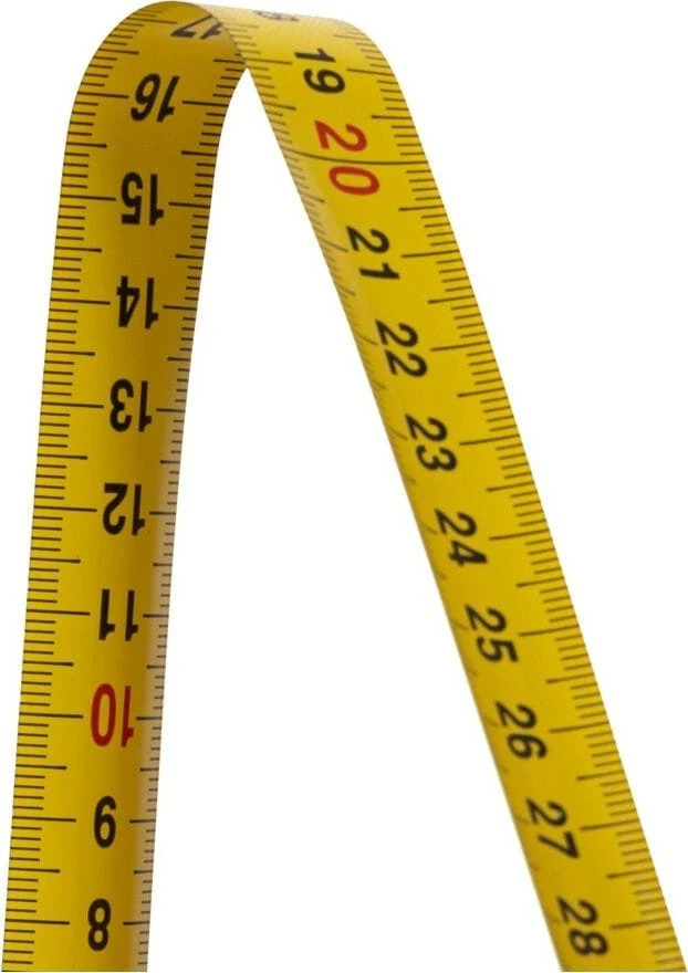 Miara Dvipusė magnetinė nailono ruletė su segtuku, 8 m / 25 mm.